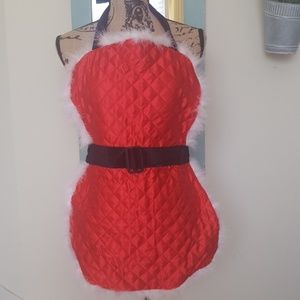 Mrs. Claus Christmas Holiday Apron (A-1)